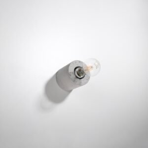 Wall Lamp Salgado Concrete Single Wall Lights Great Lighting UK Ltd