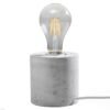 Table Lamp Salgado Concrete Modern Table Lamps Great Lighting UK Ltd