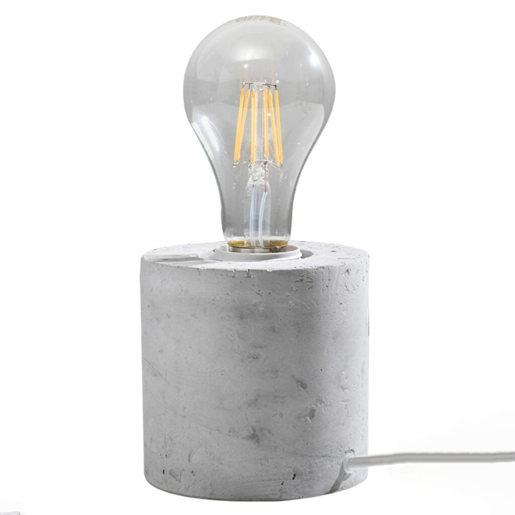 Concrete Table Lamp Salgado