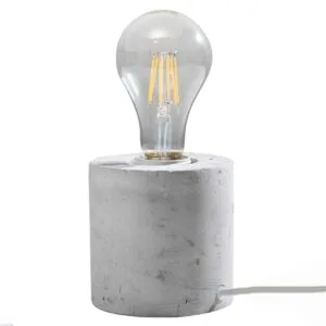 Concrete Table Lamp Salgado Concrete Wall Lights Great Lighting UK Ltd