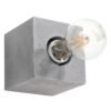 Wall Lamp Ariz Concrete Single Wall Lights Great Lighting UK Ltd