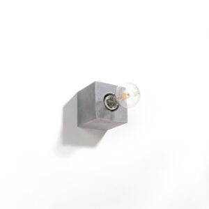 Wall Lamp Ariz Concrete Single Wall Lights Great Lighting UK Ltd