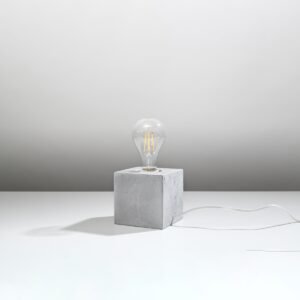 Table Lamp Ariz Concrete Modern Table Lamps Great Lighting UK Ltd
