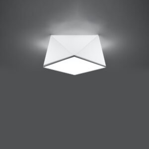 Ceiling Lamp Hexa 25 White Single Ceiling Lights Great Lighting UK Ltd