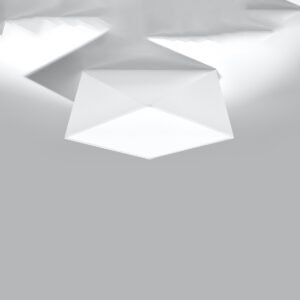 Ceiling Lamp Hexa 35 White Large Ceiling Lights Great Lighting UK Ltd