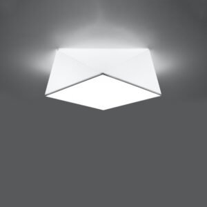 Ceiling Lamp Hexa 35 White Large Ceiling Lights Great Lighting UK Ltd