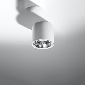 Ceiling Lamp Tiube White Single Ceiling Lights Great Lighting UK Ltd