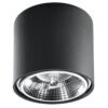 Ceiling Lamp Tiube Black Single Ceiling Lights Great Lighting UK Ltd