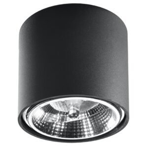 Ceiling Lamp Tiube Black Modern Ceiling Lights Great Lighting UK Ltd