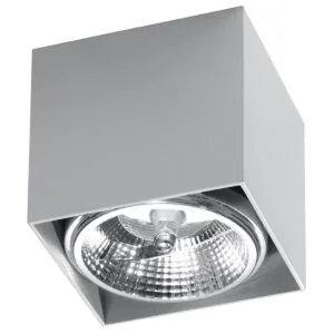 Blake Ceiling Spotlight - Grey Modern Single Ceiling Lights Great Lighting UK Ltd