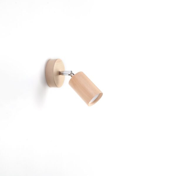 Wall Lamp Berg Natural Wood Modern Indoor Wall Lights Great Lighting UK Ltd