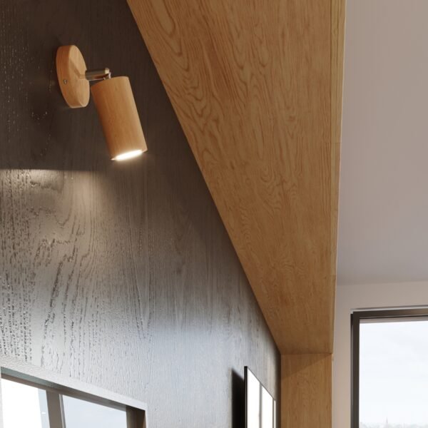 Ceiling Lamp Berg 3 Natural Wood Modern Ceiling Lights Great Lighting UK Ltd
