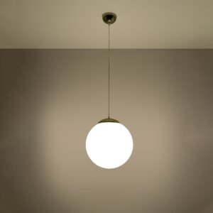 Pendant Lamp Ugo 30 Gold Modern Single Pendants Great Lighting UK Ltd