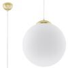 Pendant Lamp Ugo 40 Gold Modern Single Pendants Great Lighting UK Ltd