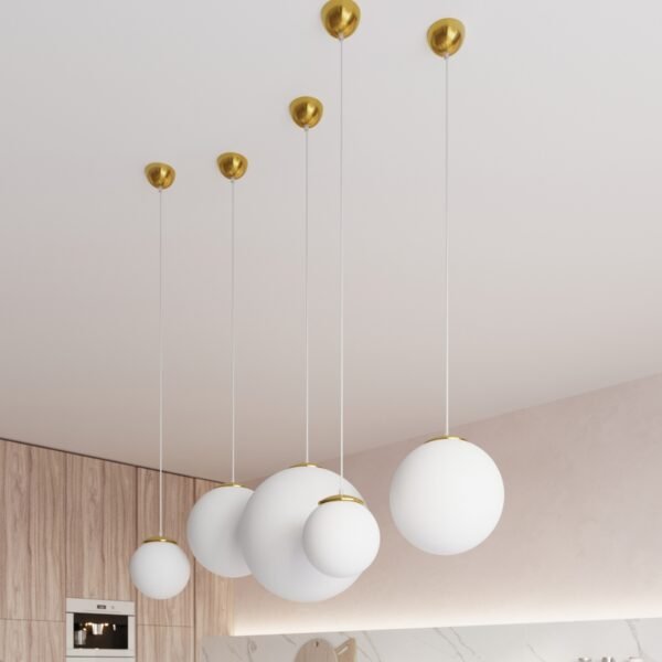 Pendant Lamp Ugo 40 Golden - Image 6