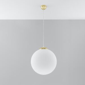 Pendant Lamp Ugo 40 Gold Modern Single Pendants Great Lighting UK Ltd