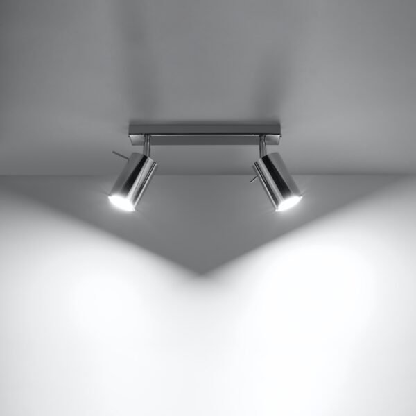 Ceiling Lamp Ring 2 Chrome Modern Ceiling Lights Great Lighting UK Ltd