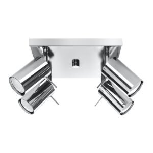 Ceiling Lamp Ring 4 Chrome Modern Ceiling Lights Great Lighting UK Ltd
