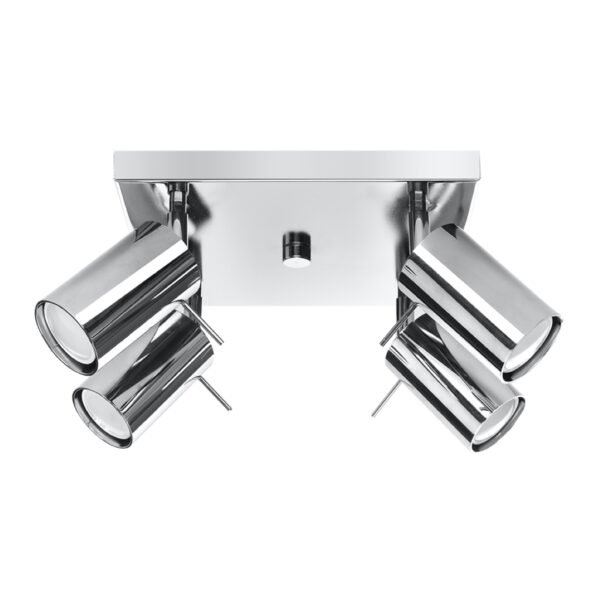 Ceiling Lamp Ring 4 Chrome Modern Ceiling Lights Great Lighting UK Ltd