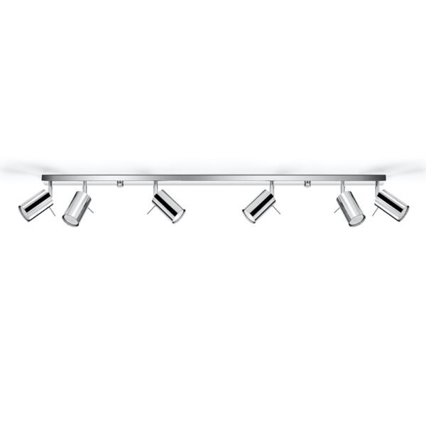 Ceiling Lamp Ring 6l Chrome Modern Ceiling Lights Great Lighting UK Ltd