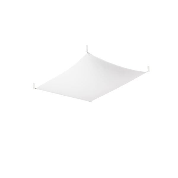 Ceiling Lamp Luna 1 White Modern Ceiling Lights Great Lighting UK Ltd