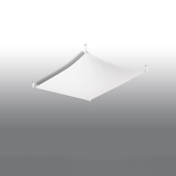 Ceiling Lamp Luna 1 White Modern Ceiling Lights Great Lighting UK Ltd