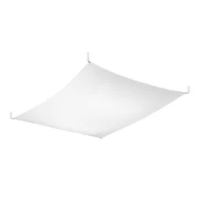 Luna 3-Light LED Ceiling Light - White Kitchen Ceiling Lights Great Lighting UK Ltd