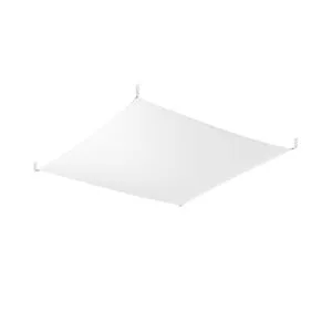 Luna 4-Light Ceiling Light - White Modern Large Ceiling Lights Great Lighting UK Ltd