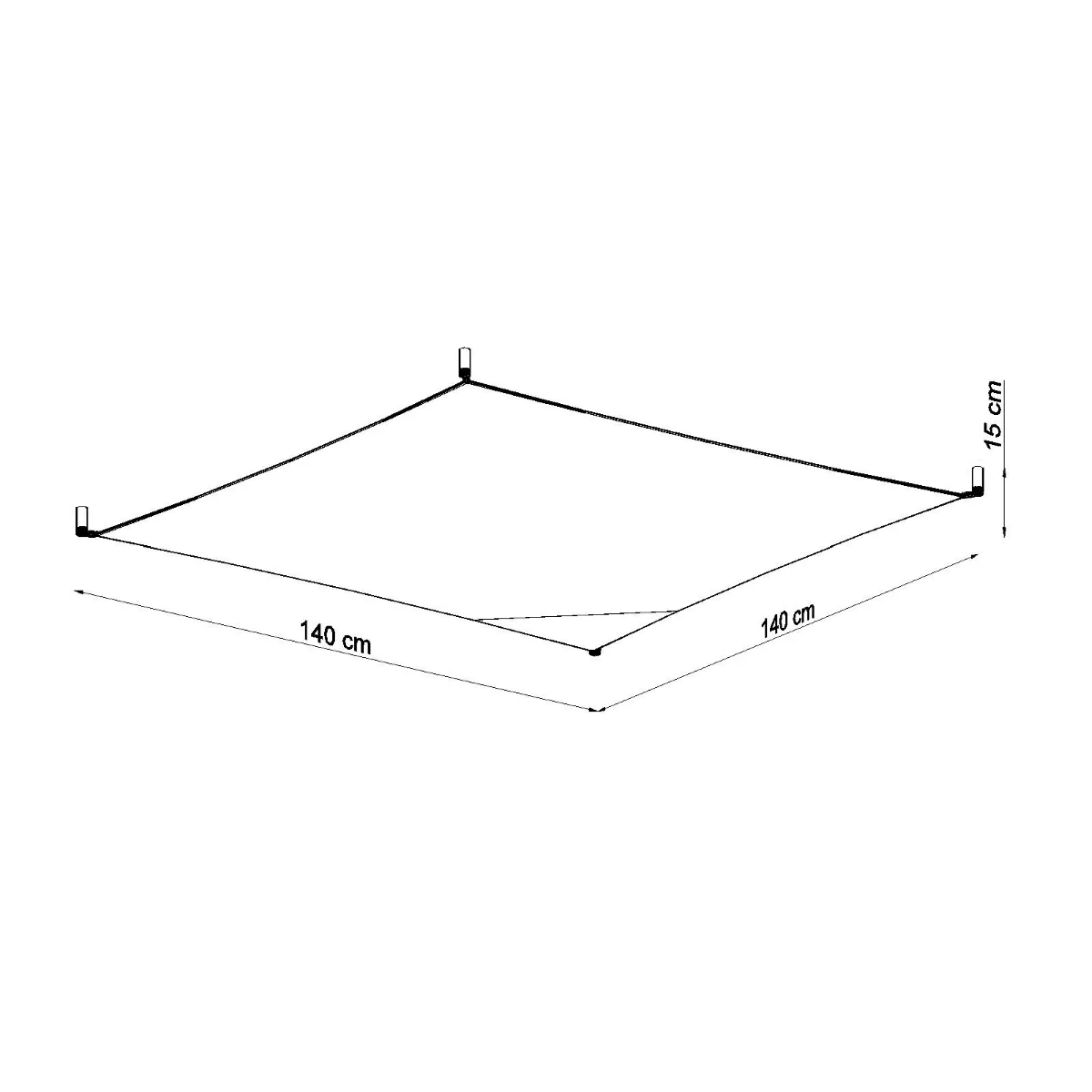 Luna 4-Light Ceiling Light - White Modern Large Ceiling Lights Great Lighting UK Ltd