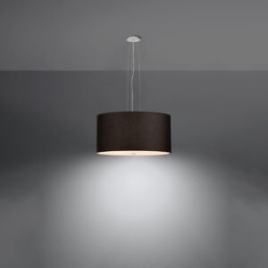 Chandelier Otto 50 Black Large Shade Pendants Great Lighting UK Ltd