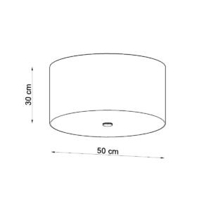 Chandelier Otto 50 White Large Ceiling Lights Great Lighting UK Ltd