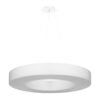 Chandelier Saturno Slim 70 White Large Shade Pendants Great Lighting UK Ltd