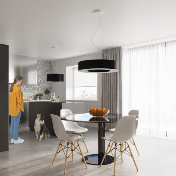Chandelier Saturno Slim 70 Black - Image 6