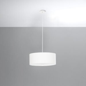Chandelier Skala 30 White Large Shade Pendants Great Lighting UK Ltd