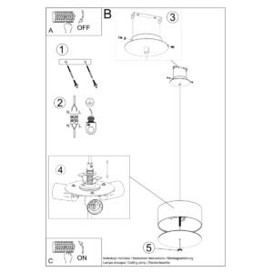 Chandelier Skala 30 White Bedroom Pendant Lights Great Lighting UK Ltd