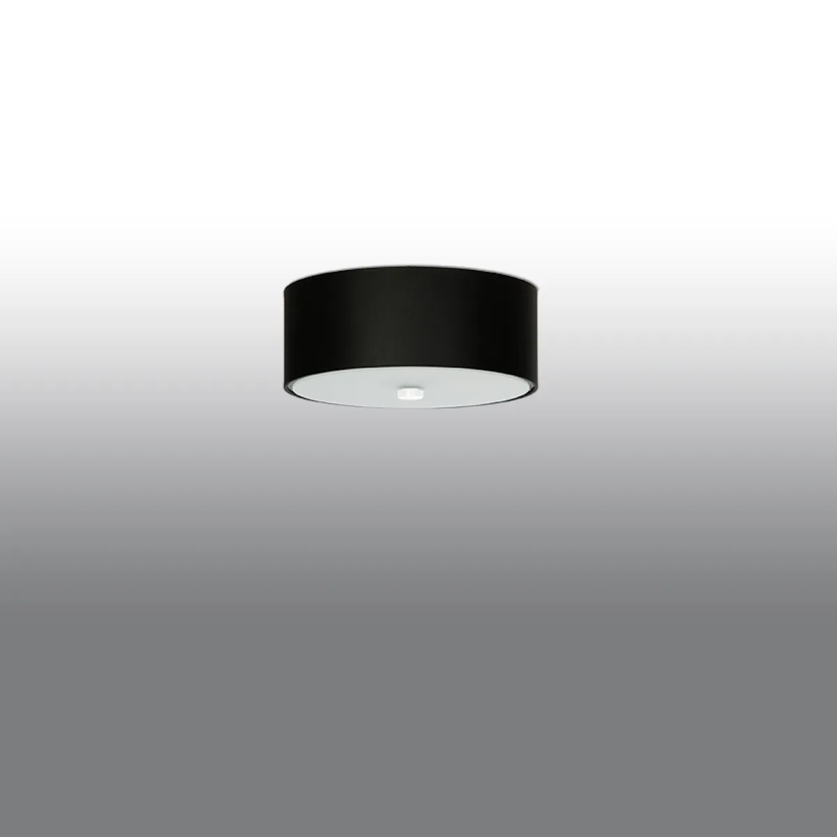 Skala 30cm Ceiling Light - Black Modern Large Ceiling Lights Great Lighting UK Ltd