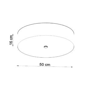 Ceiling Lamp Skala 50 White Large Ceiling Lights Great Lighting UK Ltd