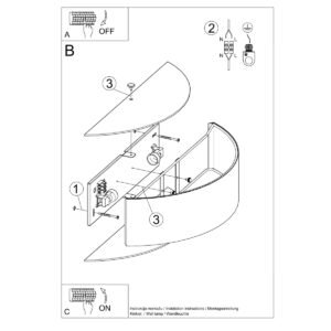 Wall Lamp Skala White Box Wall Lights Great Lighting UK Ltd