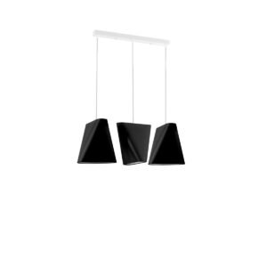 Chandelier Blum 3 Black Large Shade Pendants Great Lighting UK Ltd