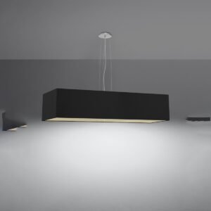 Chandelier Santa 120 Black Large Shade Pendants Great Lighting UK Ltd