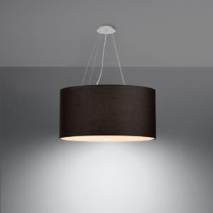 Chandelier Otto 60 Black Large Shade Pendants Great Lighting UK Ltd