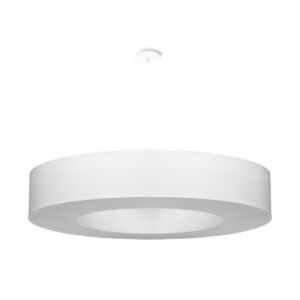 Chandelier Saturno 90 White Large Shade Pendants Great Lighting UK Ltd