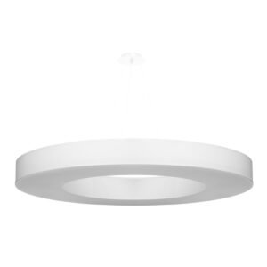 Chandelier Saturno Slim 90 White Large Shade Pendants Great Lighting UK Ltd