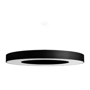 Chandelier Saturno Slim 90 Black Large Shade Pendants Great Lighting UK Ltd