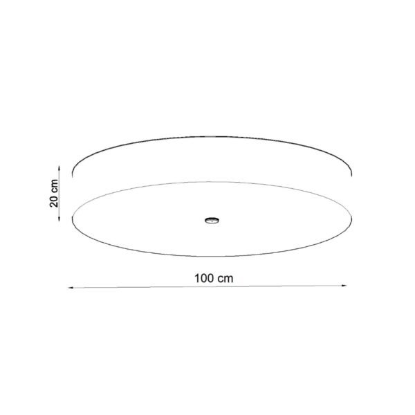 Ceiling Lamp Skala 100 White - Image 4
