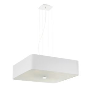 Chandelier Lokko 55 White Large Shade Pendants Great Lighting UK Ltd