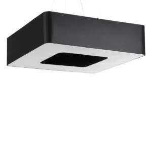 Urano 80cm Pendant - Black Hallway Pendant Lights Great Lighting UK Ltd