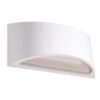 Wall Lamp Ceramic Vixen White Box Wall Lights Great Lighting UK Ltd