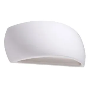 Ceramic Wall Light Pontius White Box Wall Lights Great Lighting UK Ltd