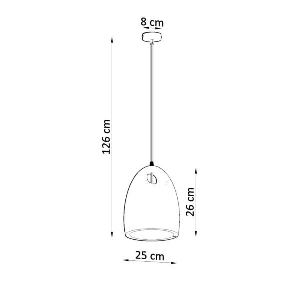 Ceramic Pendant Lamp Bukano Modern Pendant Lights Great Lighting UK Ltd
